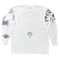 DENNIS RODMAN TATTOO LS WHITE XL 8928