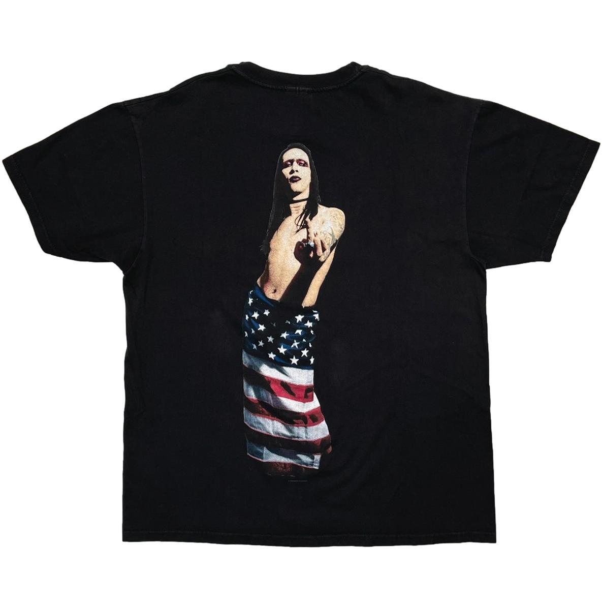 MARILYN MANSON 1998 HELLO MY NAME IS STEDMAN BY HANES LARGE 3545