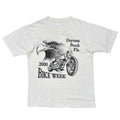 BIKE WEEK 2000 EAGLE Daytona Beach Fla. WHITE LARGE 8502