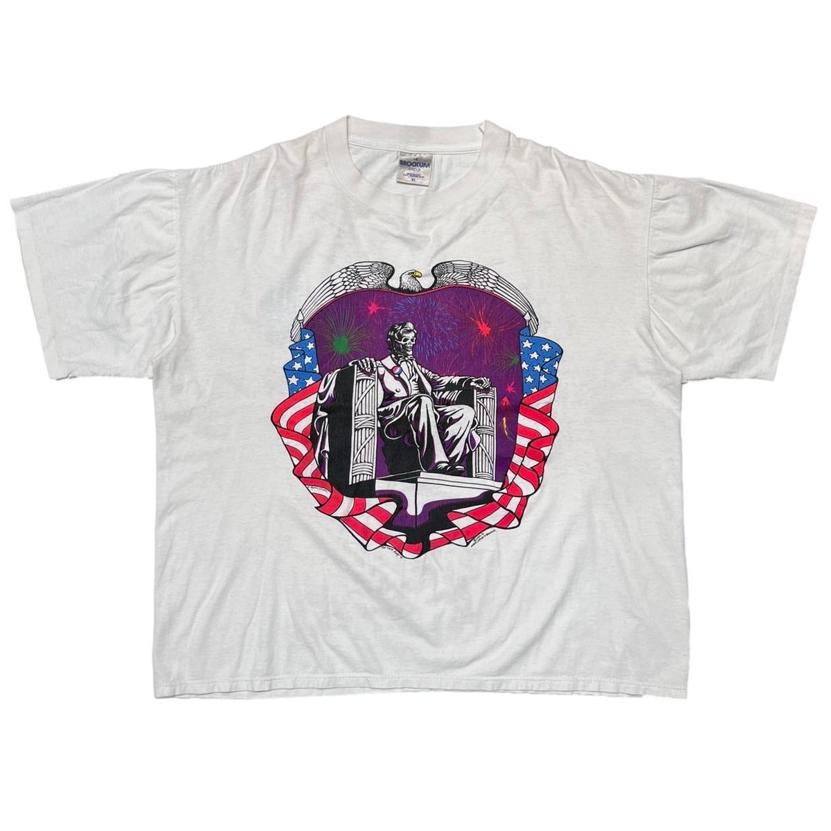 GRATEFUL DEAD 1991 RFK WASHINGTON D.C. WHITE BROCKUM XL 1594