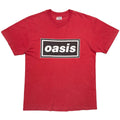 OASIS BOX LOGO RED HANES LARGE 3005