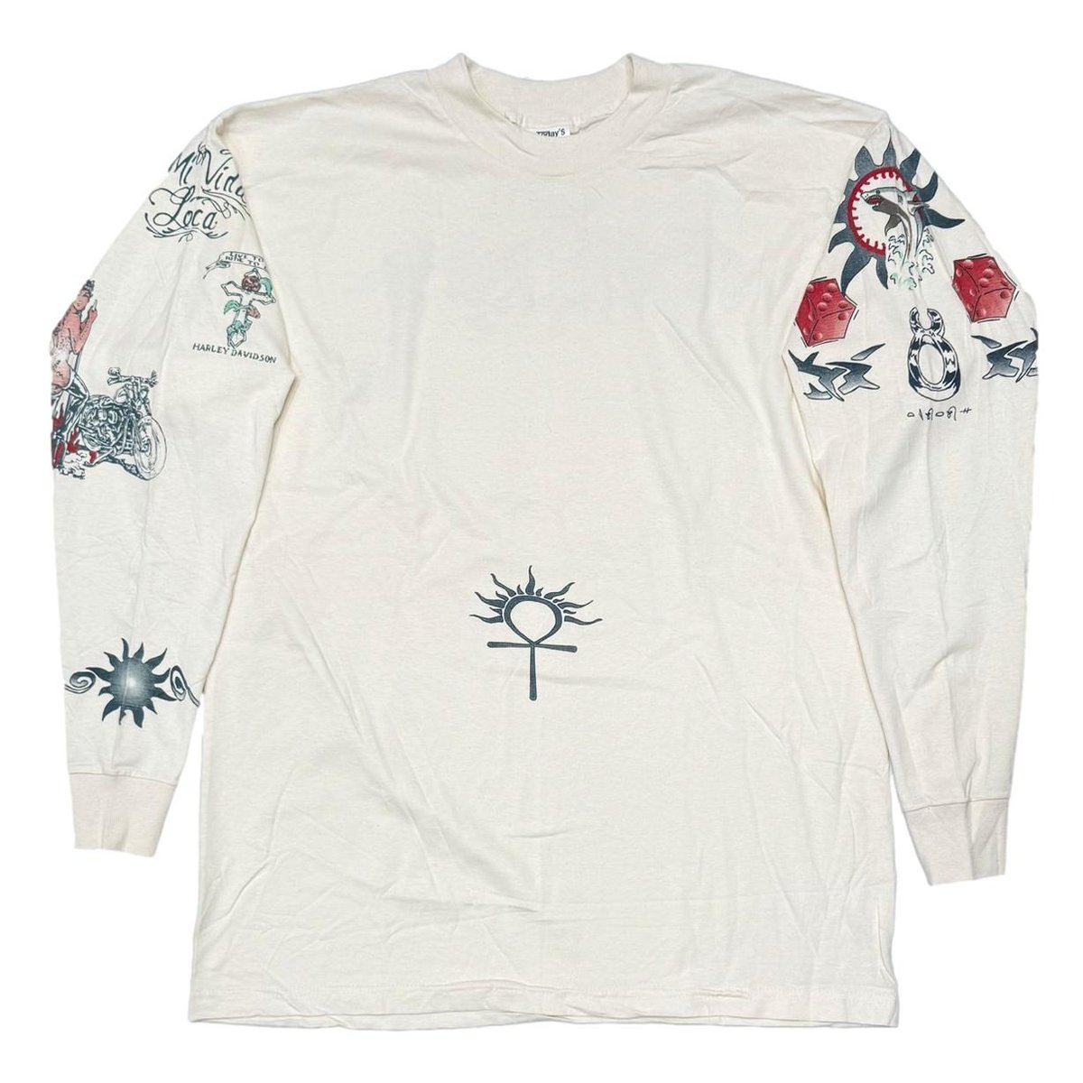 DENNIS RODMAN TATTOO LS NATURAL XL 4907