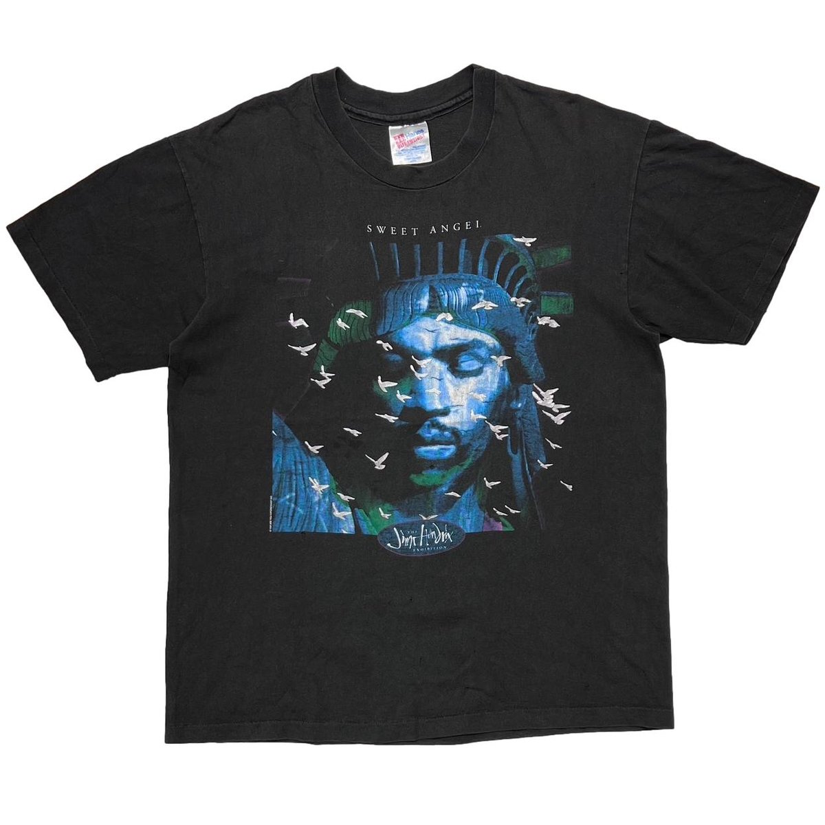 JIMI HENDRIX 1994 SWEET ANGELS HANES LARGE 5374