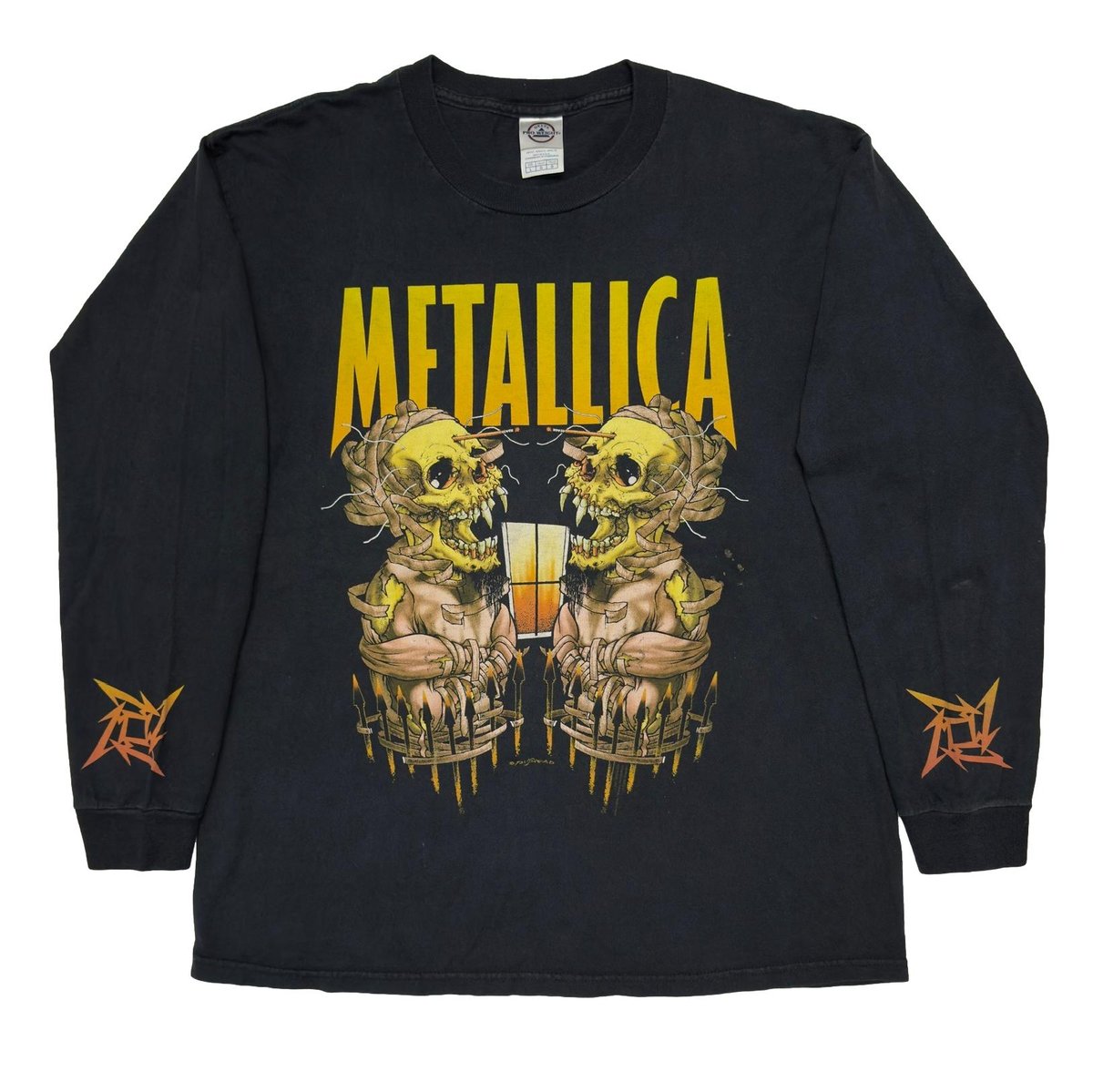 METALLICA PUSHEAD SKULL SUMMER SANITARIUM LS DELTA LARGE 2372