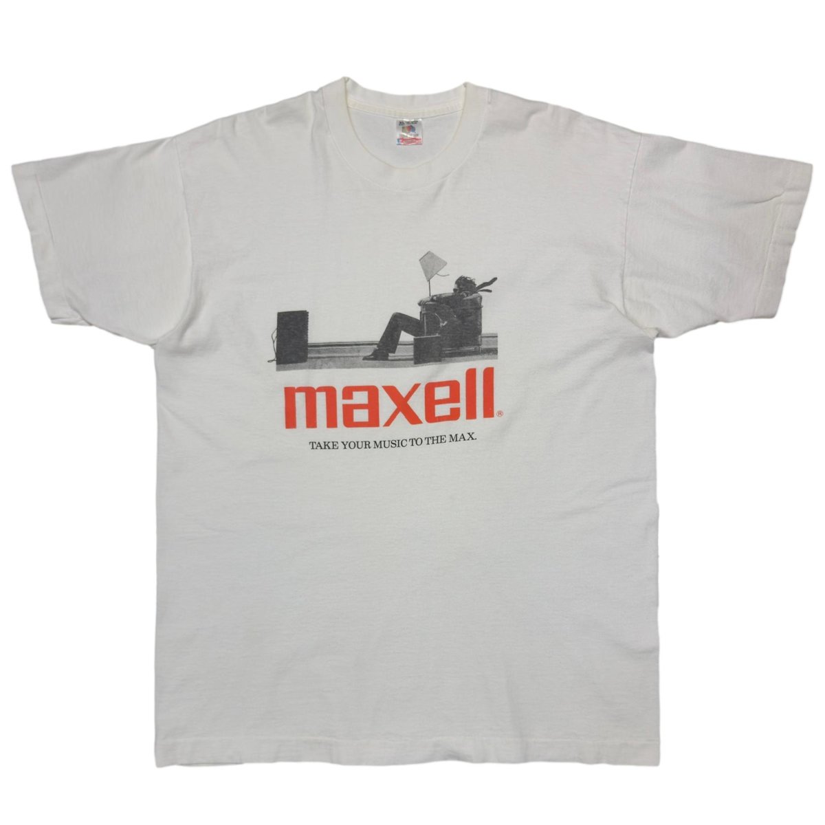 maxell TAKE YOUR MUSIC TO THE MAX FRUIT OF THE LOOM XL 2337