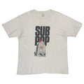 SUB POP STILL THE MOST INDIE TEE WHITE ONEITA LARGE 8979