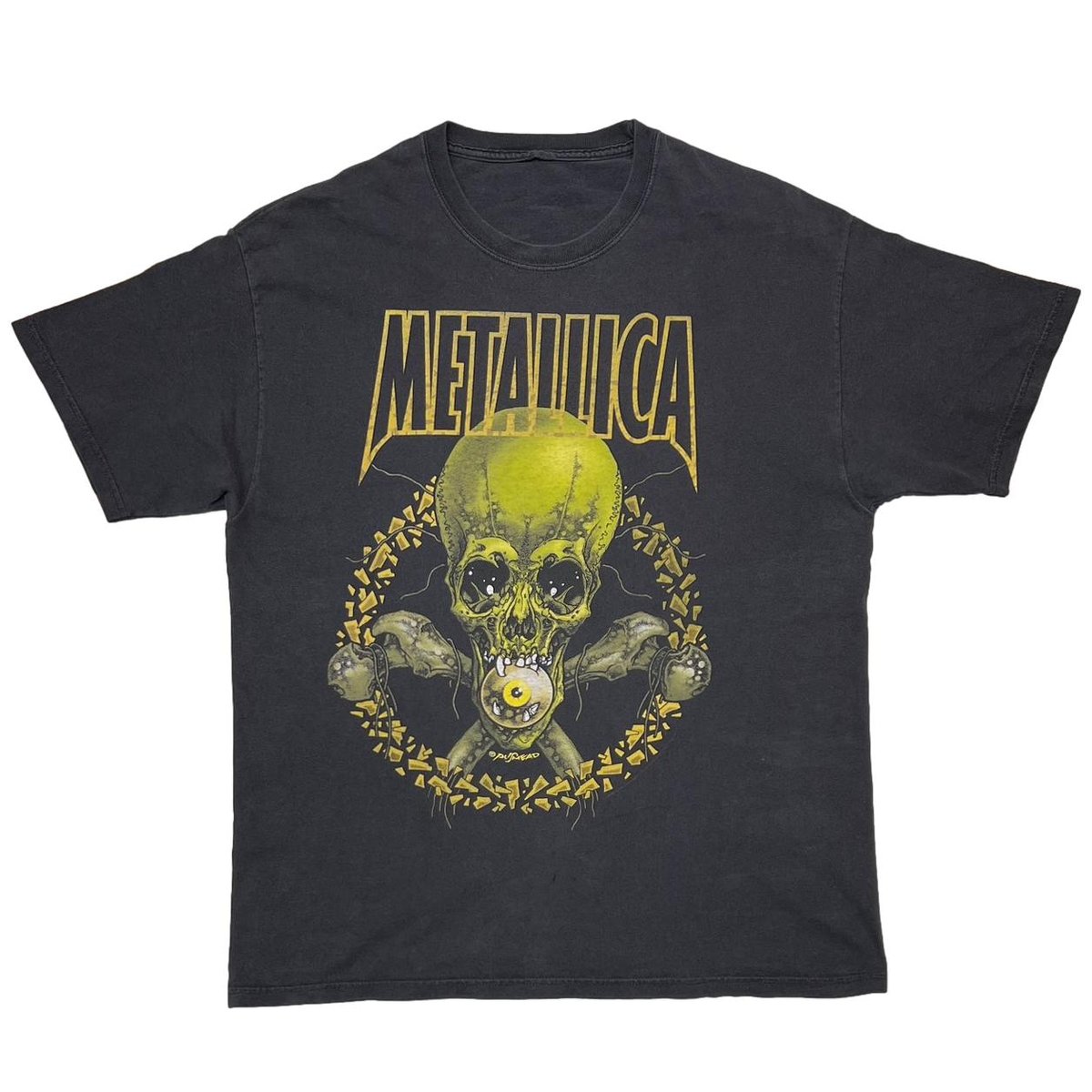 METALLICA 2001 PUSHEAD NO LEAF CLOVER FITS LARGE 2909