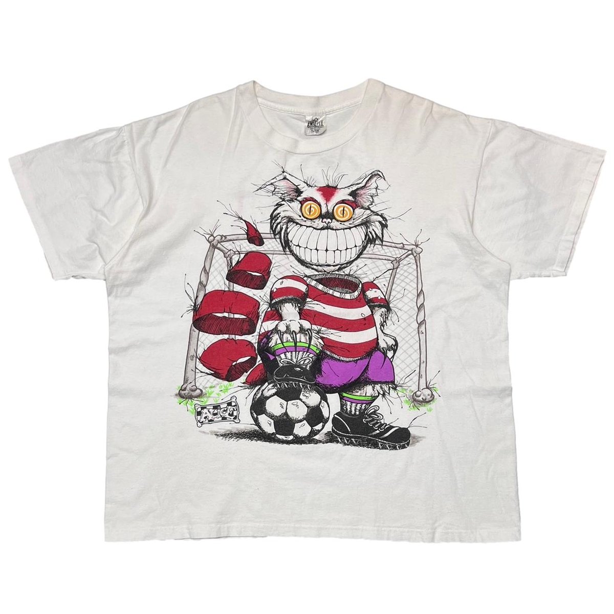 ALICE IN WONDERLAND CHESHIRE CAT FOOTBALL ANDAZIA XL 3837