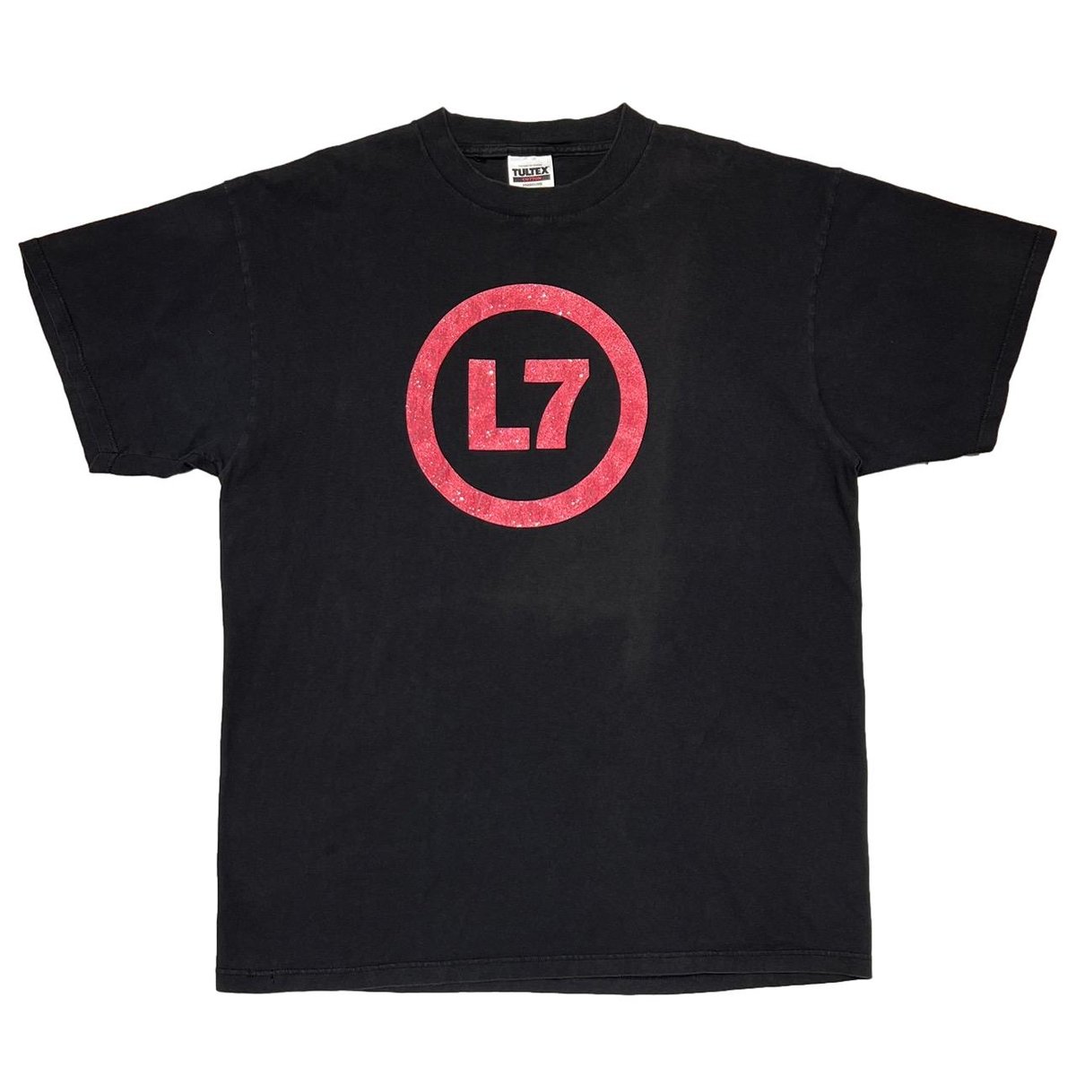 L7 CIRCLE GLITTER LOGO RED TULTEX XL 5465