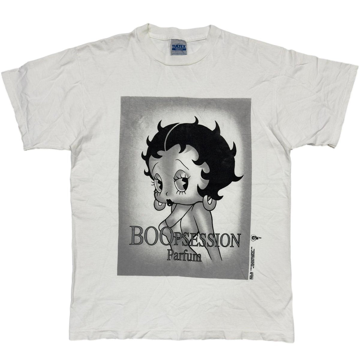 BETTTY BOOP 1994 BOOPSESSION Parfum CALVIN KLEIN OBSESSION PARODY WHITE TULTEX LARGE 6714