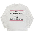 JESUS THE MASTER LEY OF GOD'S WORD LS WHITE HANES XL 2246
