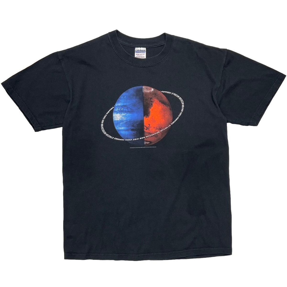 RED HOT CHILI PEPPERS STADIUM ARCADIUM INTERCALACTIC TOUR GILDAN MEDIUM 3831