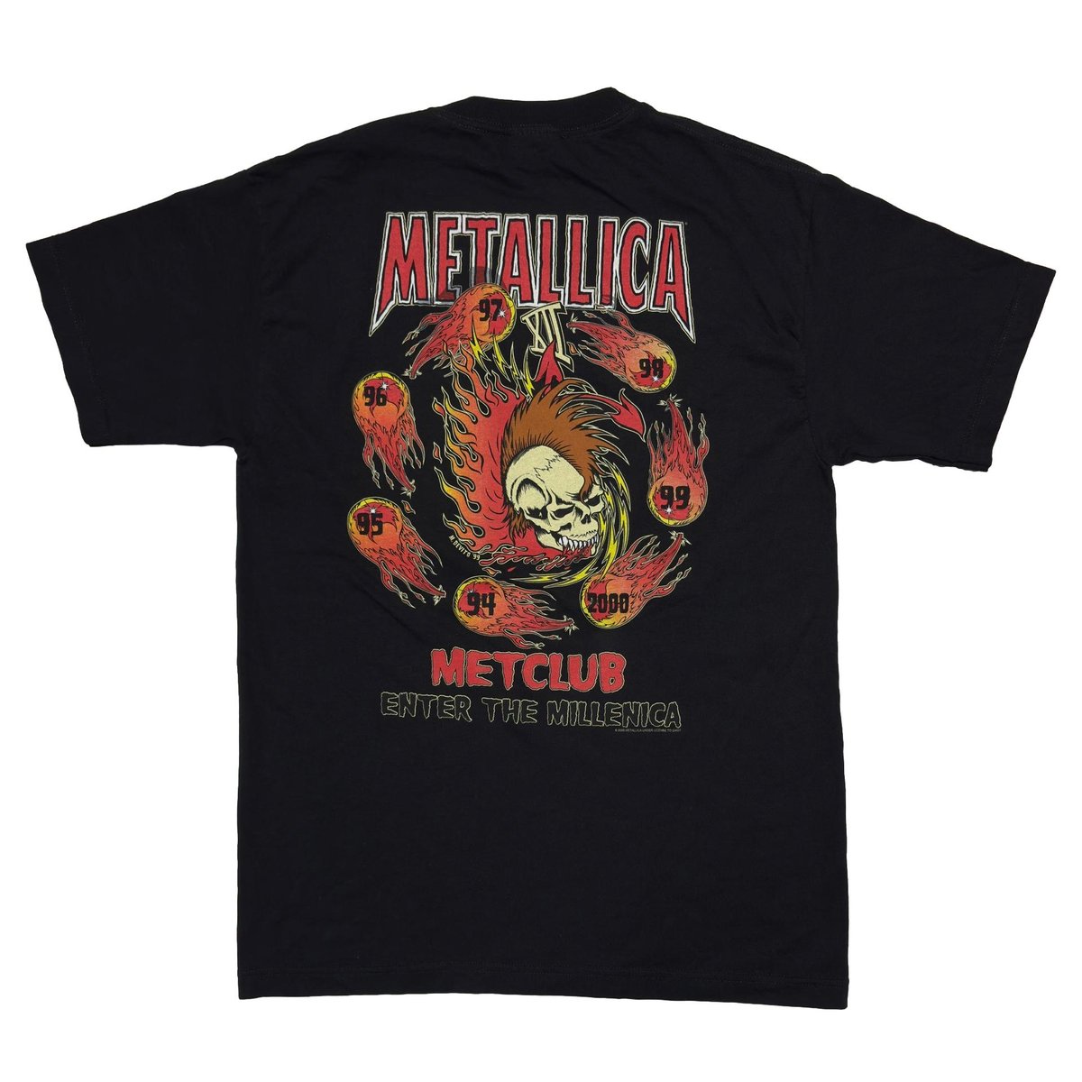 METALLICA 2000 ENTER THE MILLENICA METCLUB ALSTYLE LARGE 8662