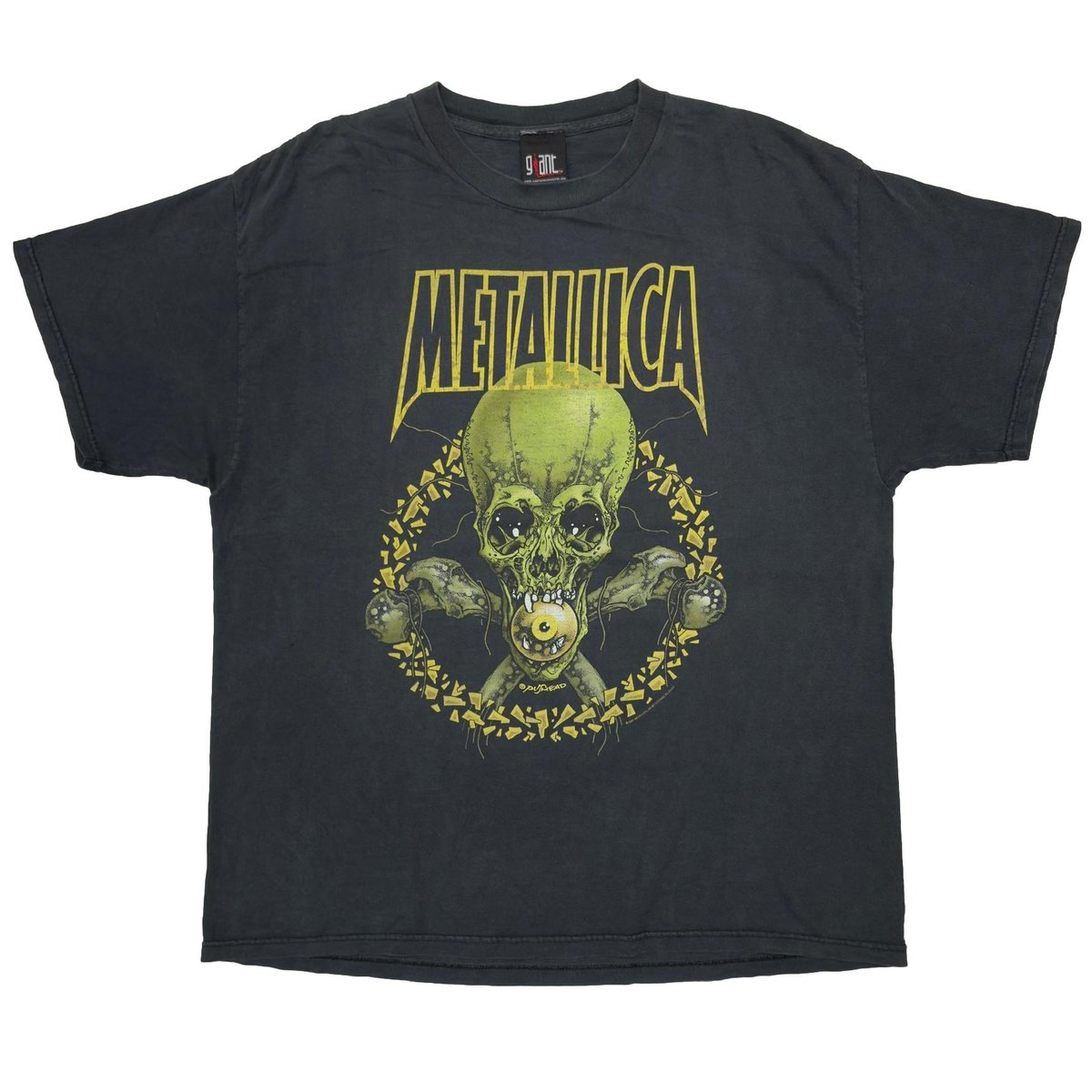METALLICA PUSHEAD 2001 NO LEAF CLOVER giant XL 3990