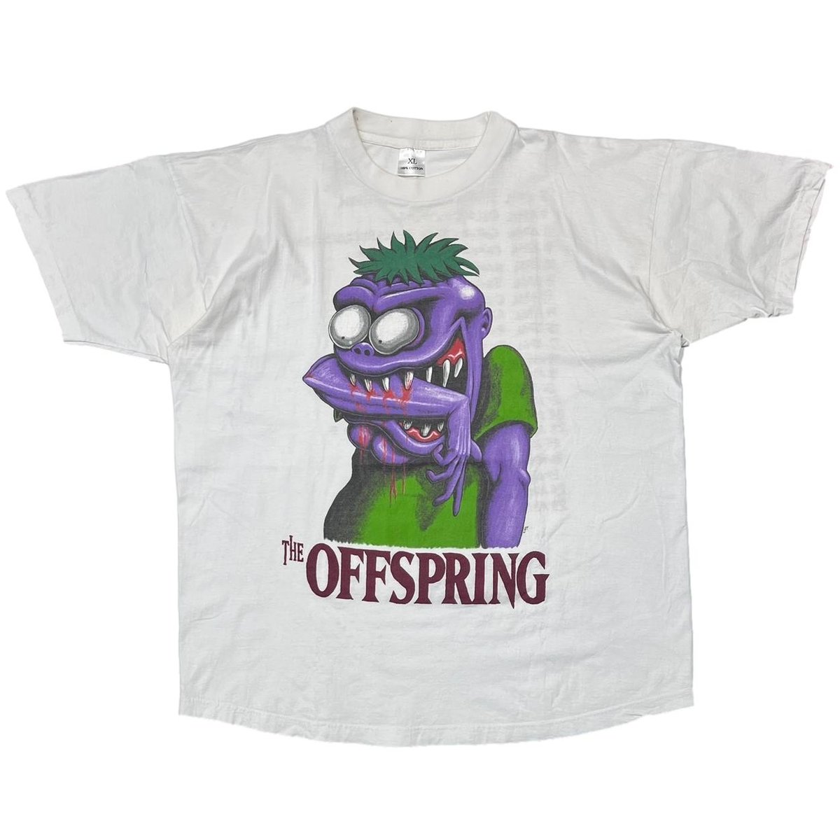 THE OFFSPRING BITE ME 1995 WHITE XL 5912
