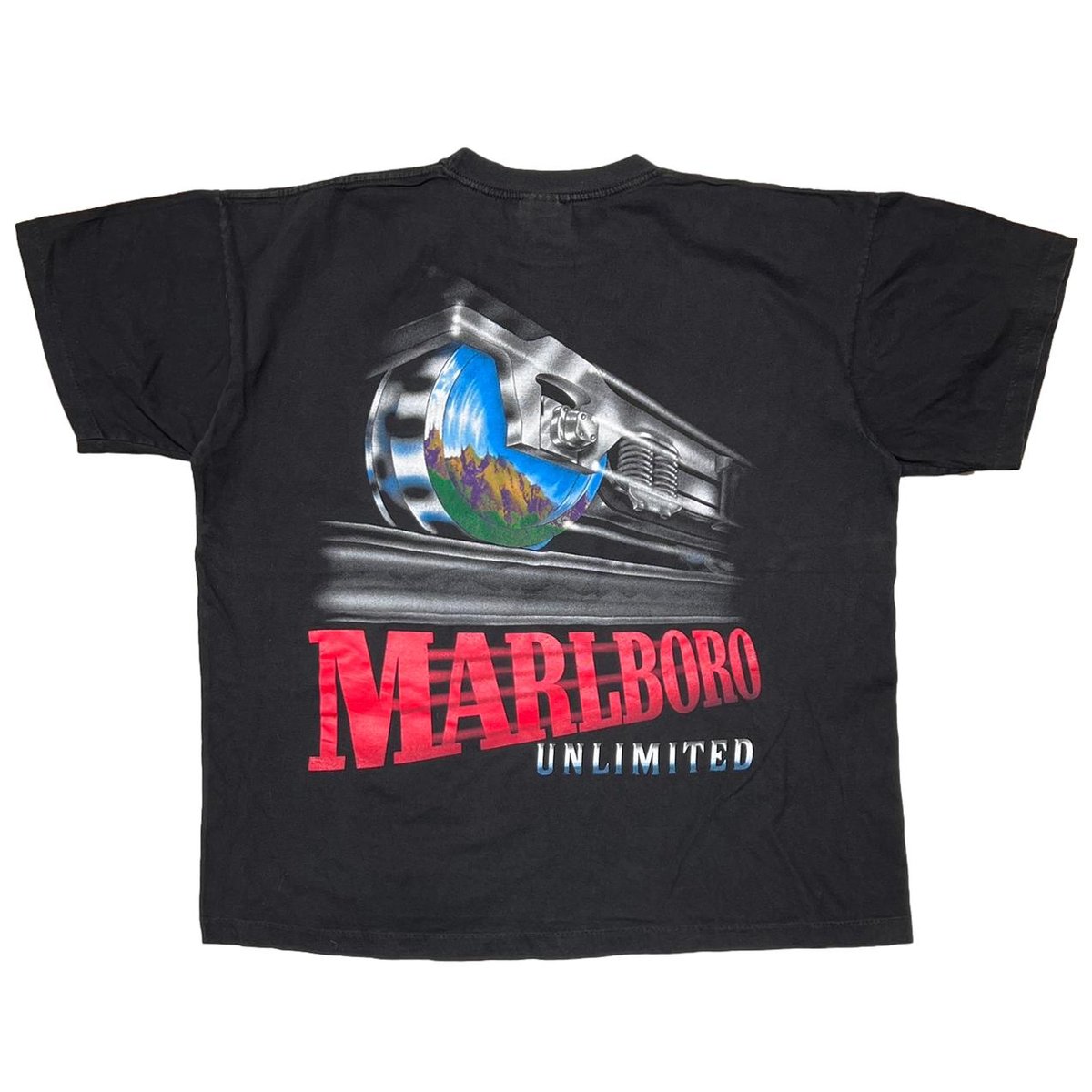 Marlboro UNLIMITED RAILROAD POCKET TEE XL 1882