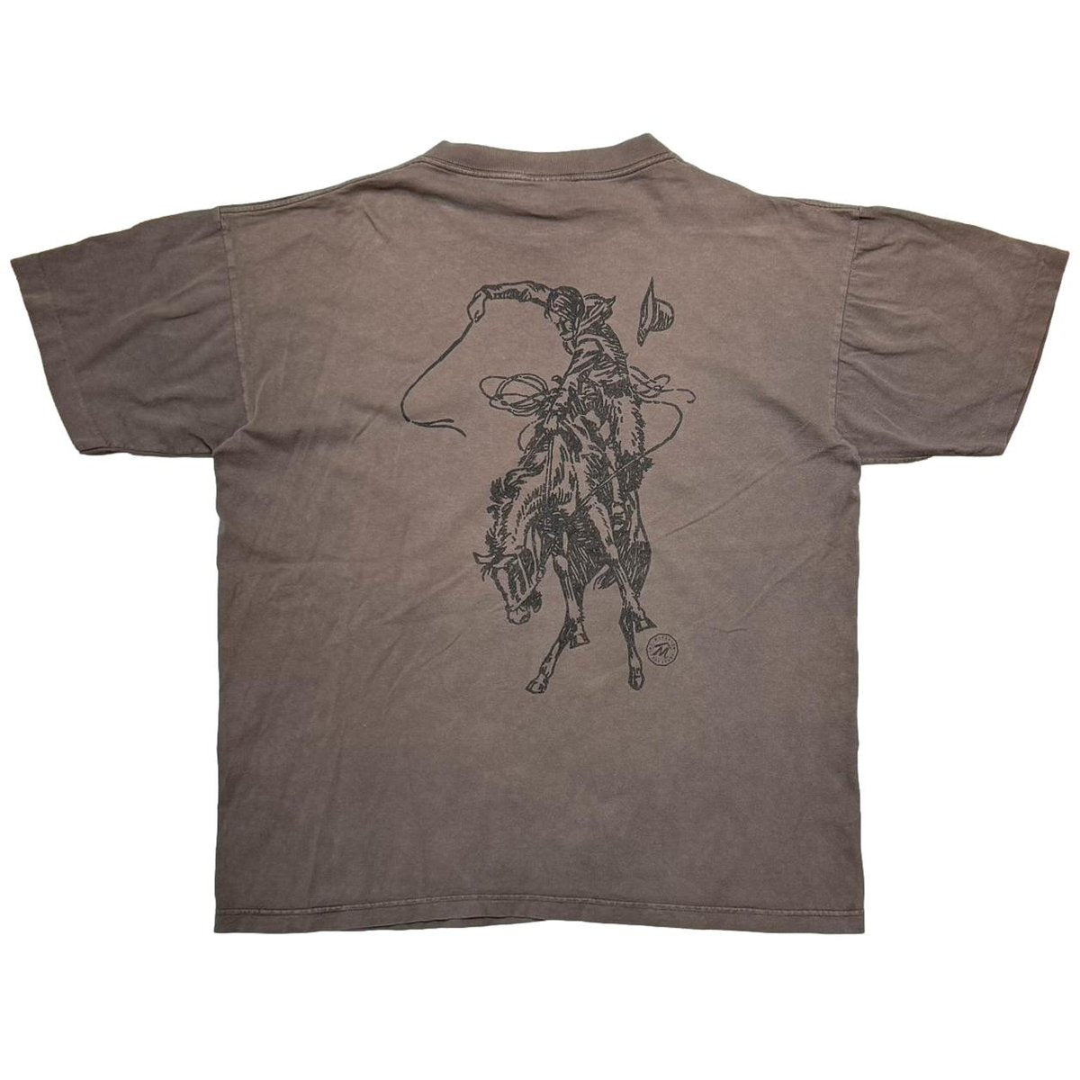Marlboro Marlboro MAN POCKET TEE BROWN FITS XL 7305