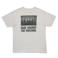 RAGE AGAINST THE MACHINE 1997 NUNS AND GUNS WHITE FITS M-L 7766
