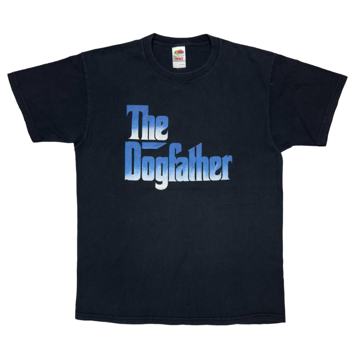 OLD&VINTAGE THE DOG FATHER LOGO FRUIT OF THE LOOM LARGE 7761