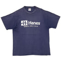 Hanes WHITE LOGO NAVY HANES LARGE 8421