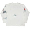 DENNIS RODMAN TATTOO LS WHITE XL 0768