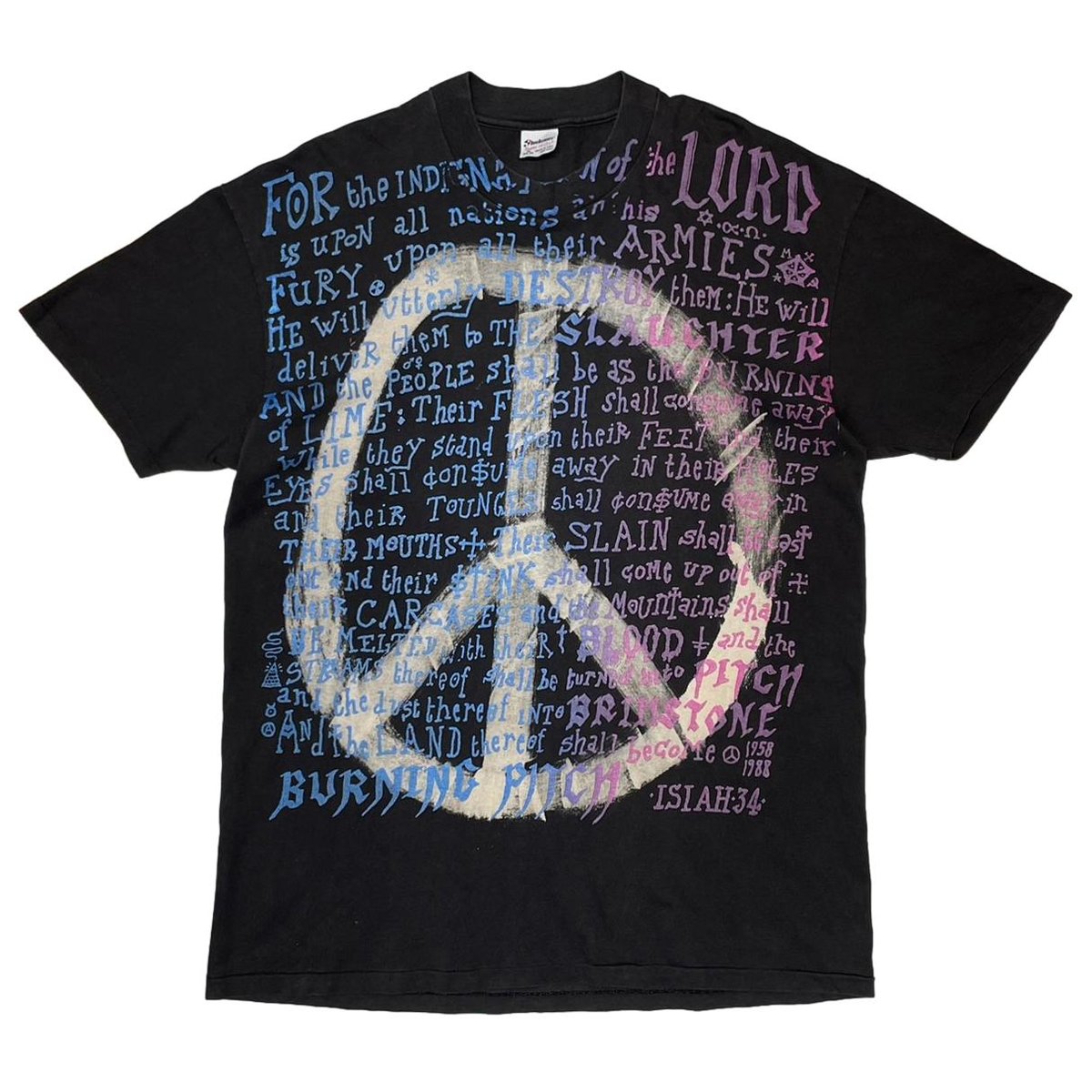 MOSQUITOHEAD PEACE SIGN ISIAH 34 STEDMAN XL 7149