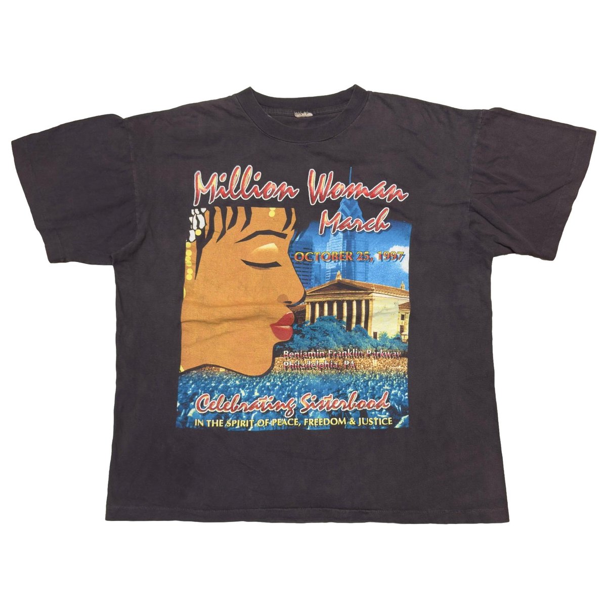 MILLION WOMEN MARCH 1997 SISTERS RAP DESIGN FITS XL 9584