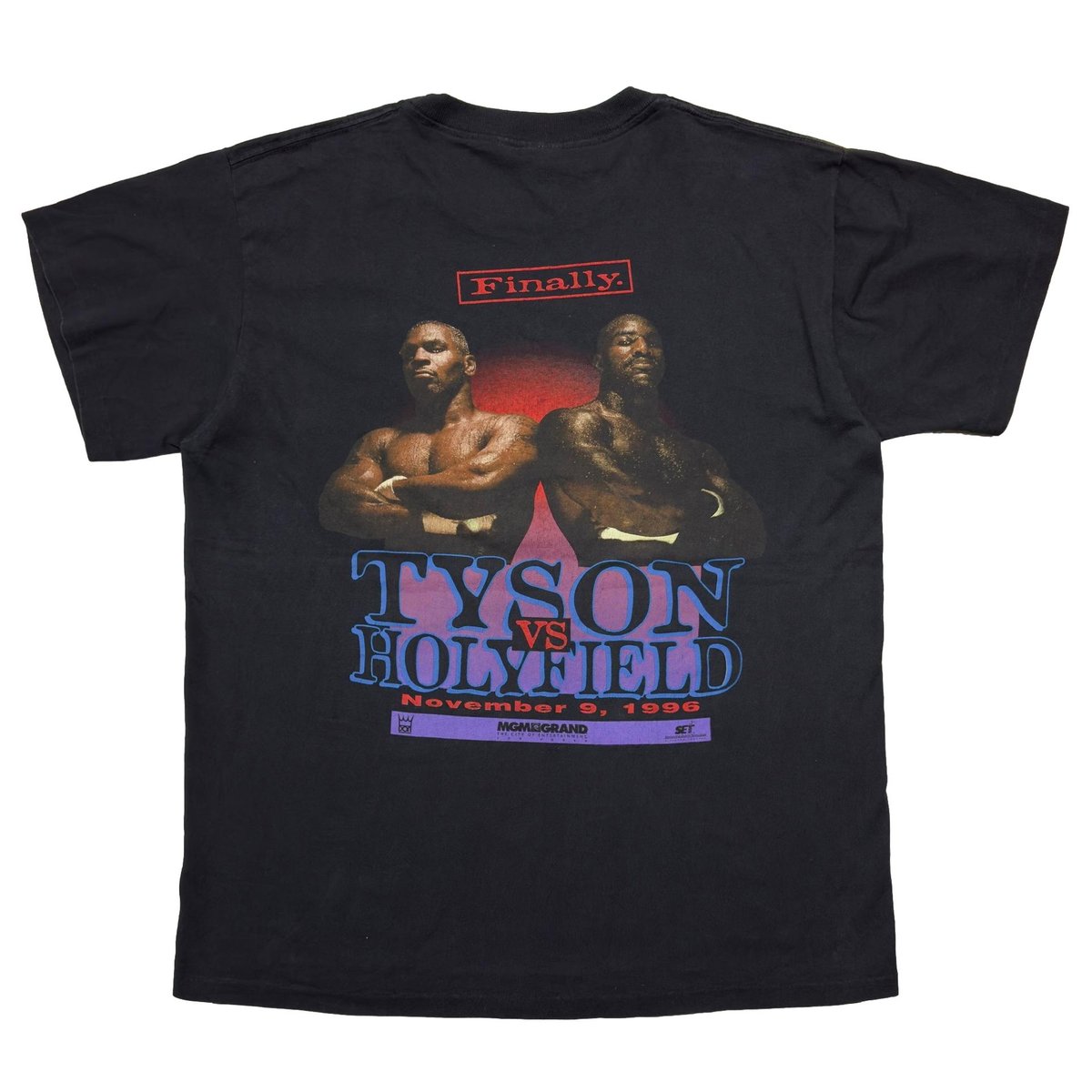 TYSON vs HOLYFIELD FINALLY 1996 XL 6422