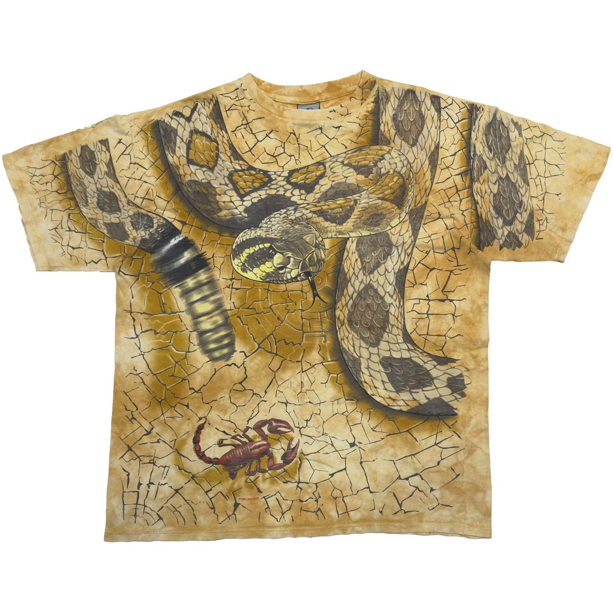 LIQUID BLUE 1996 SNAKE SCORPION SPIDER OVP YELLOW FITS XL 7426