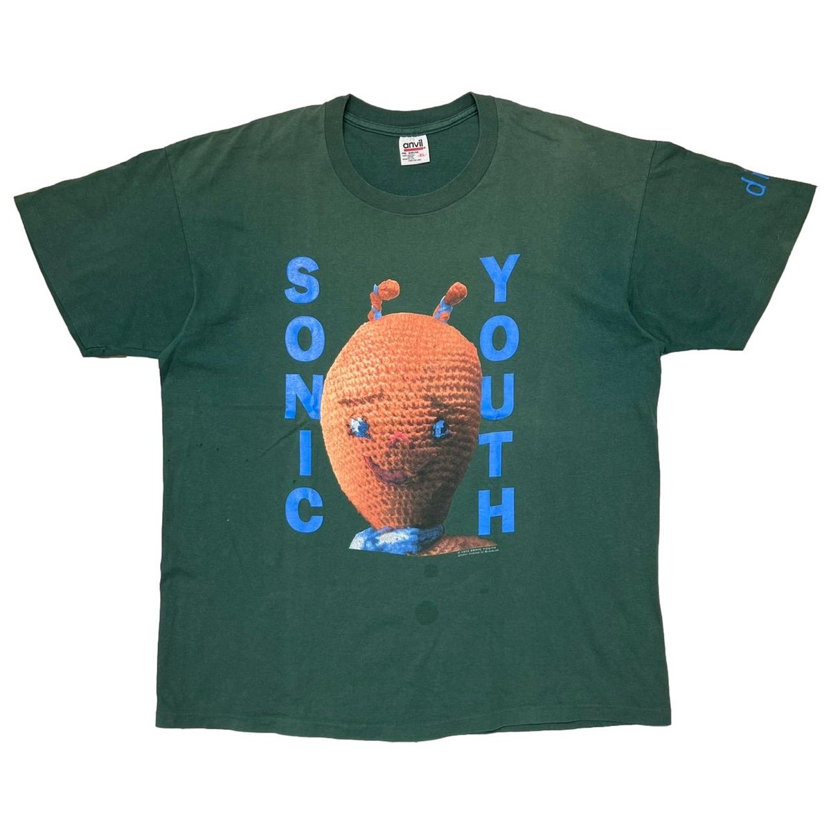 SONIC YOUTH 1992 dirty GREEN anvil XL 3180
