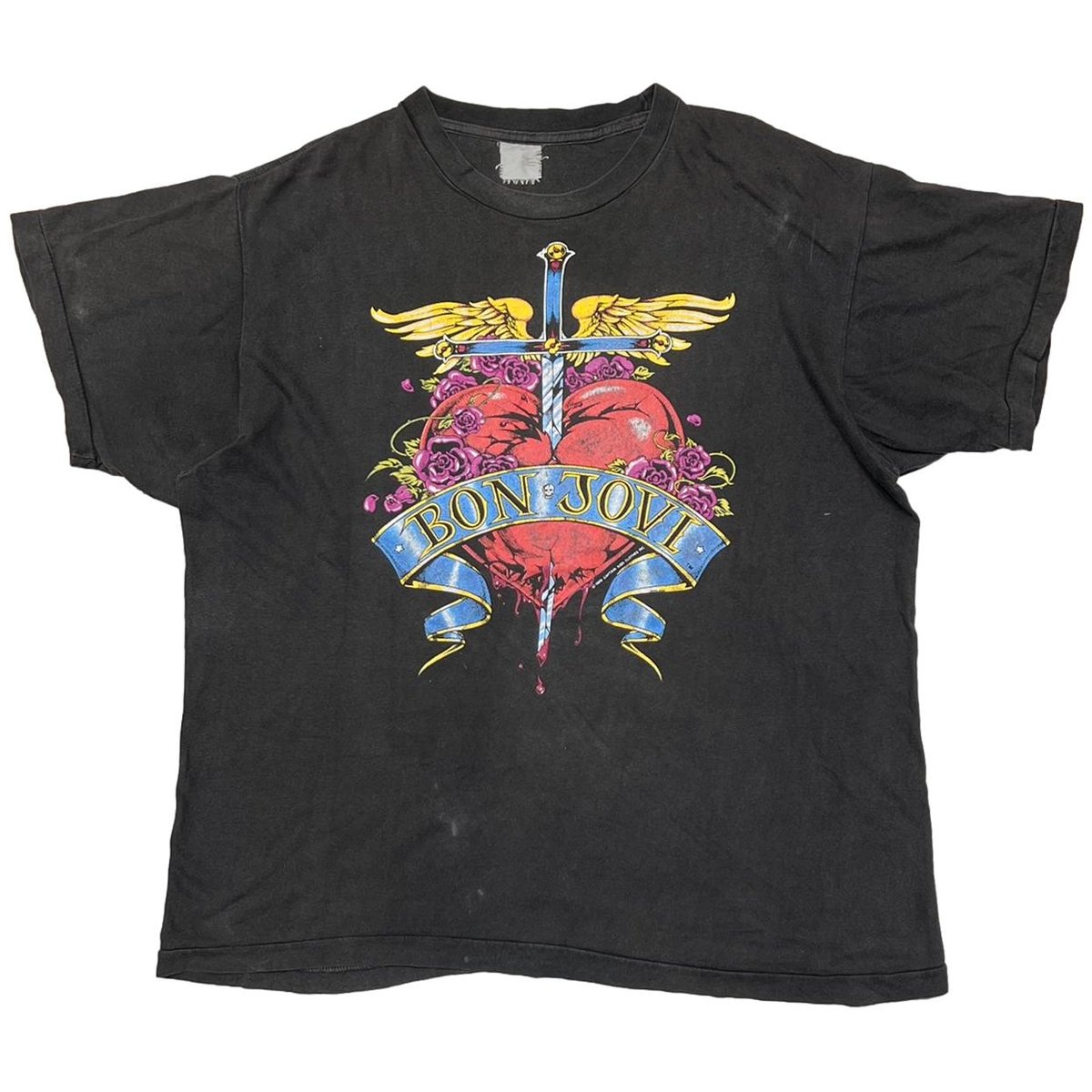 BON JOVI 1989 THE WORLD EURO FITS LARGE 9502