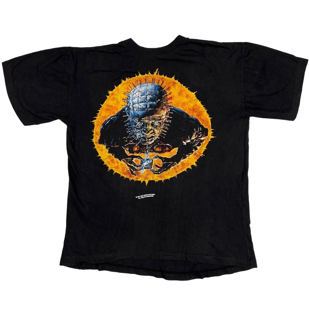 HELLRAISER 1987 MOVIE PROMO BLACK XL 3521