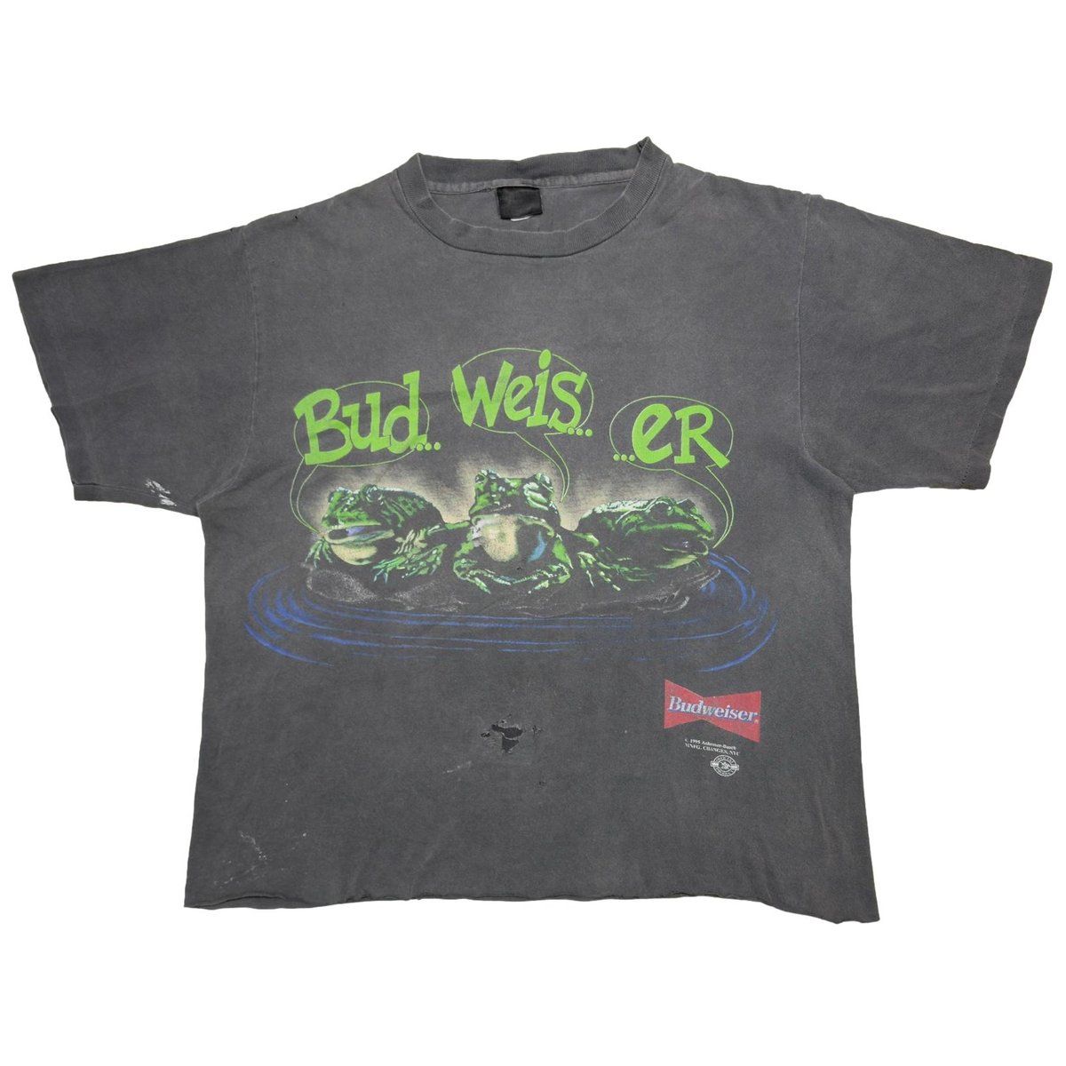 Budweiser 1995 3 FROGS YOUR PAD OR MINE ? CHANGES XL 8119