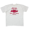 CHEVROLET BITE ME FORD BOY BOOTLEG WHITE XL 1880