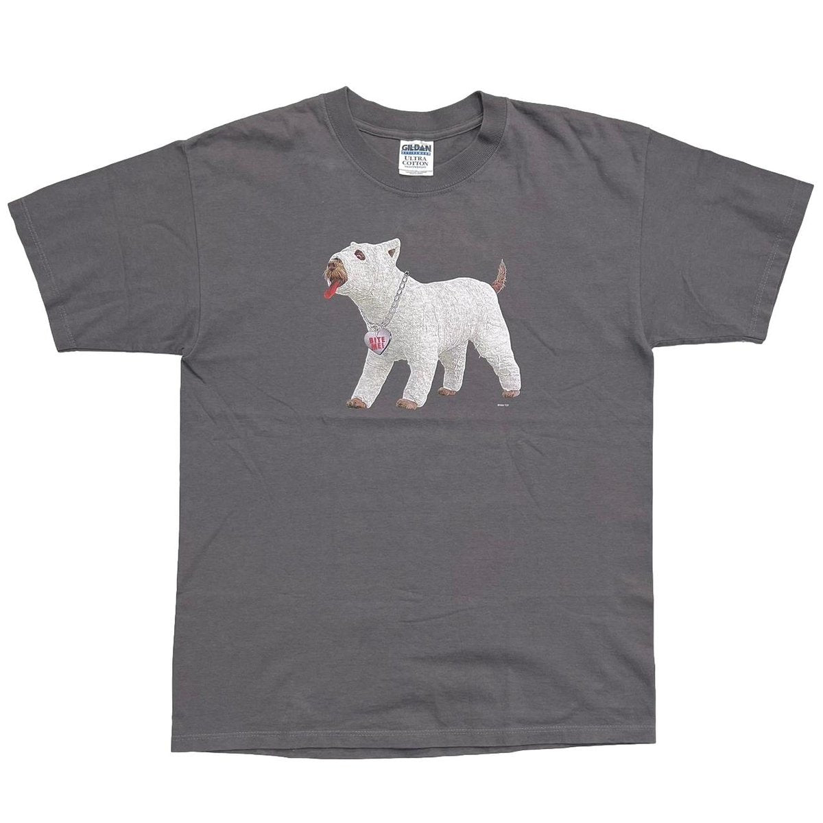 THERE'S SOMETHING ABOUT MARY 1998 DOG Puffy メリーに首ったけ CHARCOAL GILDAN LARGE 4454