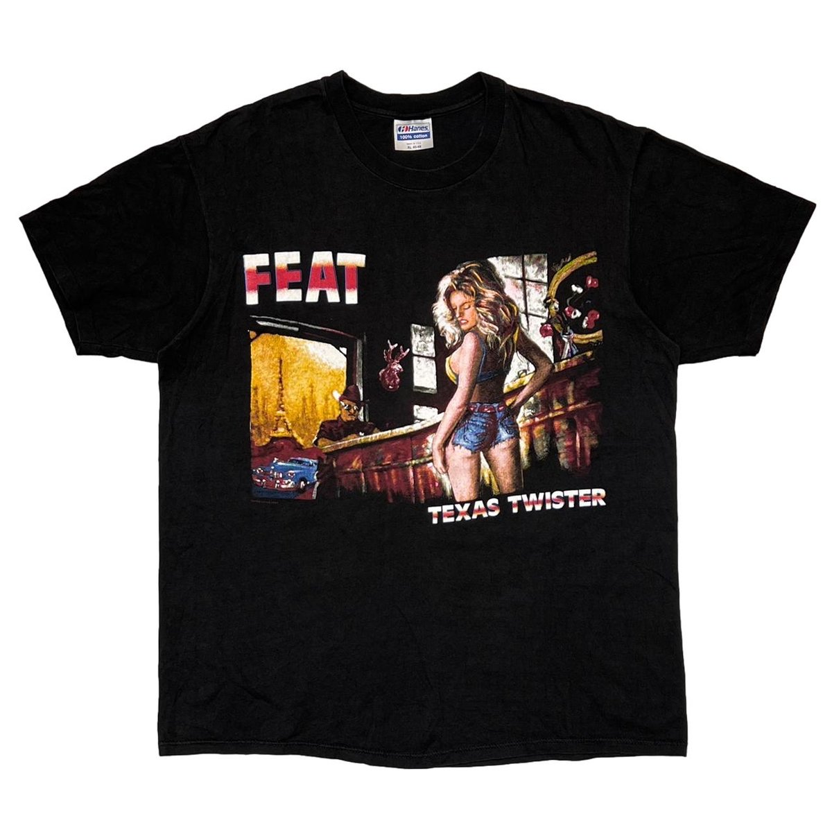 LITTLE FEAT 1990 TEXAS TWISTER HANES XL 1620