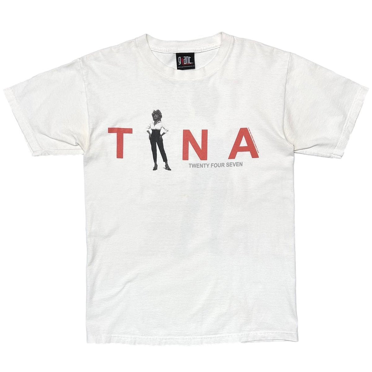 TINA TURNER TWENTY FOUR SEVEN WHITE GIANT MEDIUM 2569