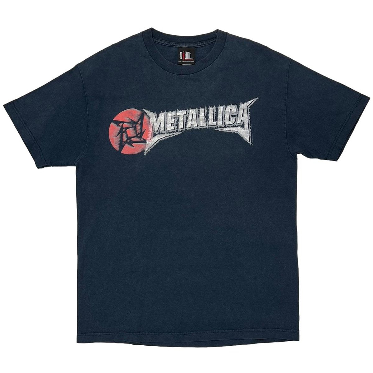 METALLICA 2003 LOGO NAVY giant LARGE 6680