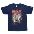 Slipknot ALL HOPE IS GONE SHAVED MASK NAVY GILDAN LARGE 8212