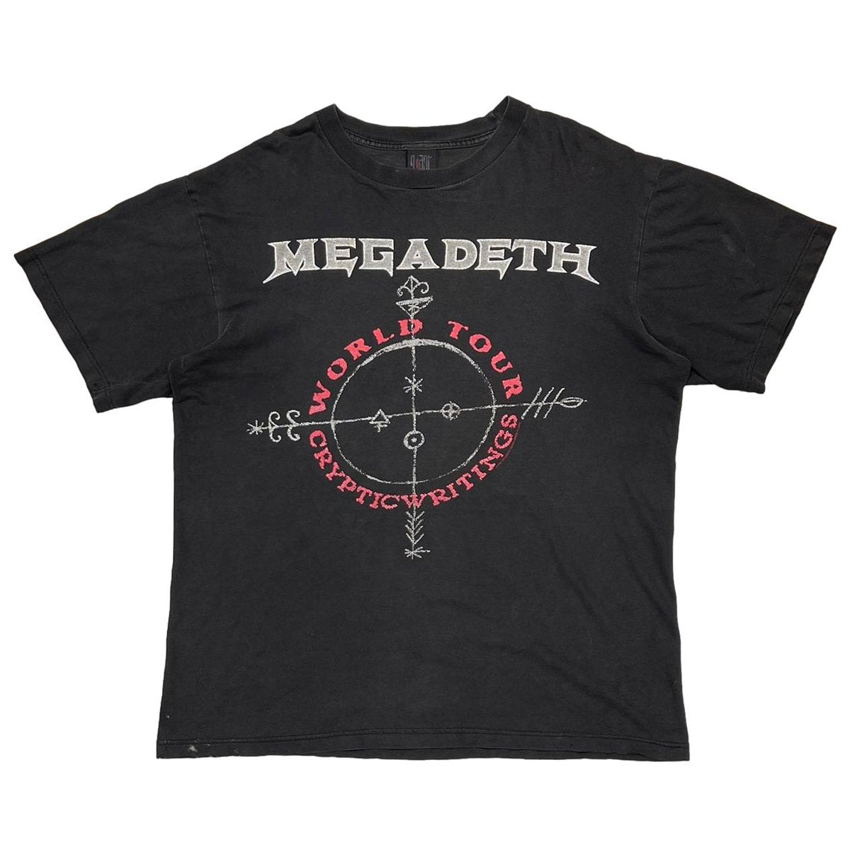 MEGADETH CRYPTICWRITING WORLD TOUR 1998 GIANT LARGE 7253