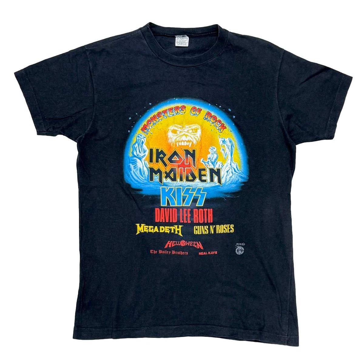 MONSTERS OF ROCK 1988 MUSIC FESTIVAL LARGE 3376