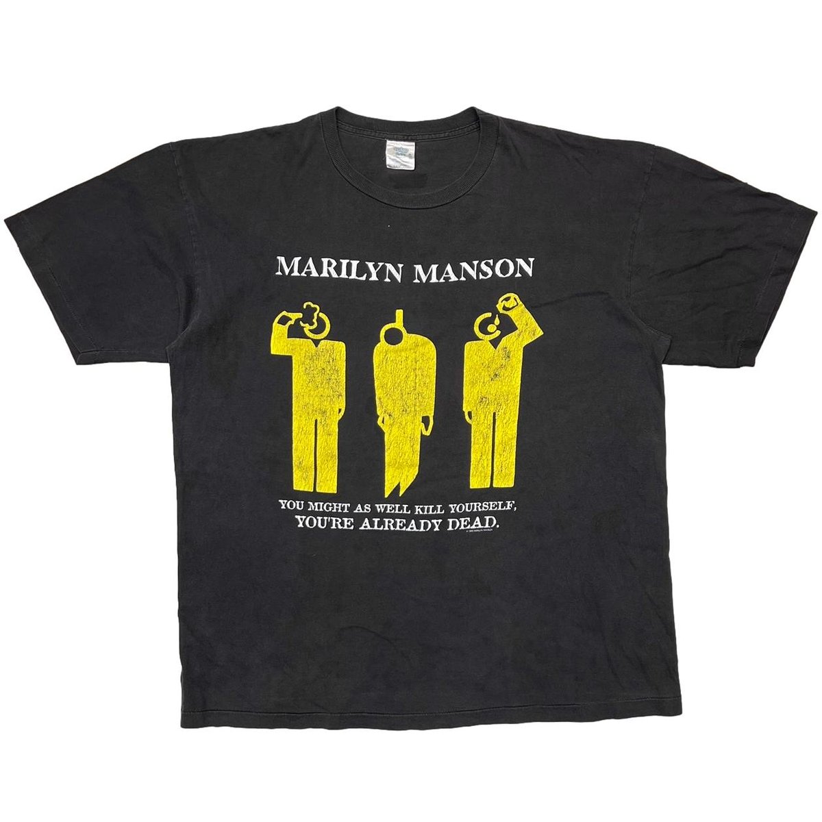 MARILYN MANSON 1996 SUICIDE YOU MIGHT AS WELL KILL YOURSELF YOU'RE ALREADY DEAD WINTERLAND XL 6966