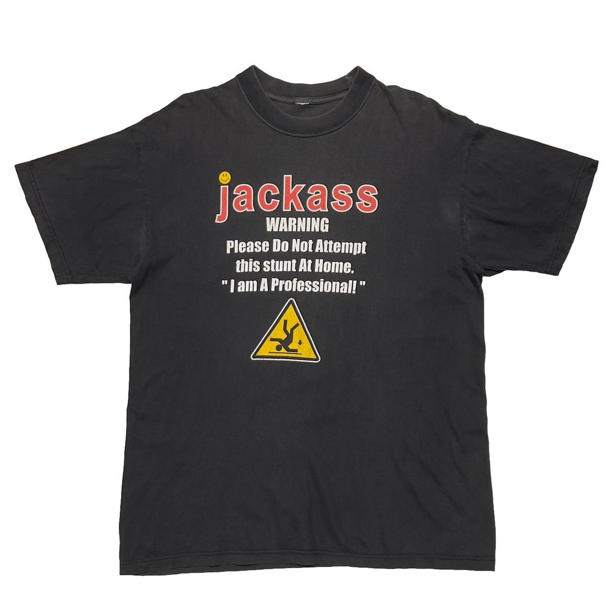 JACKASS WARNING I am A Professional!! BLACK FITS XL 4813