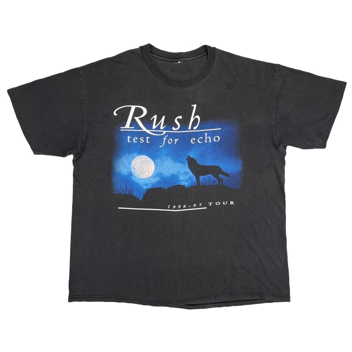 RUSH 1996-1997 TEST FOR ECHO TOUR BLACK FITS XL 2201