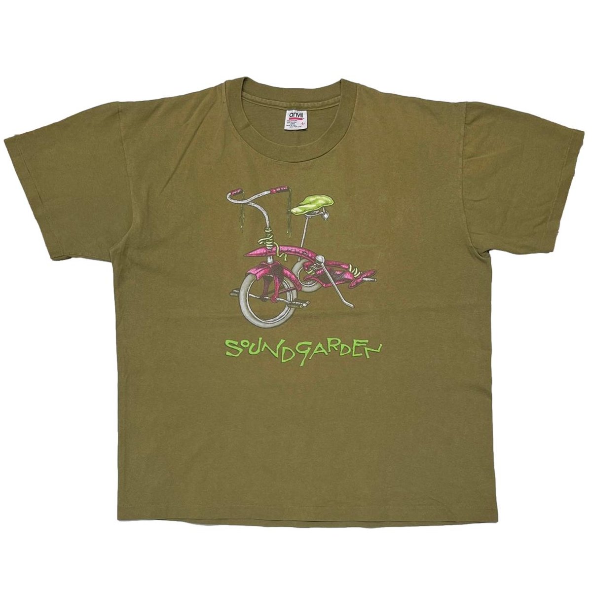 SOUNDGARDEN COME STAND ME UP GREEN ANVIL LARGE 9902