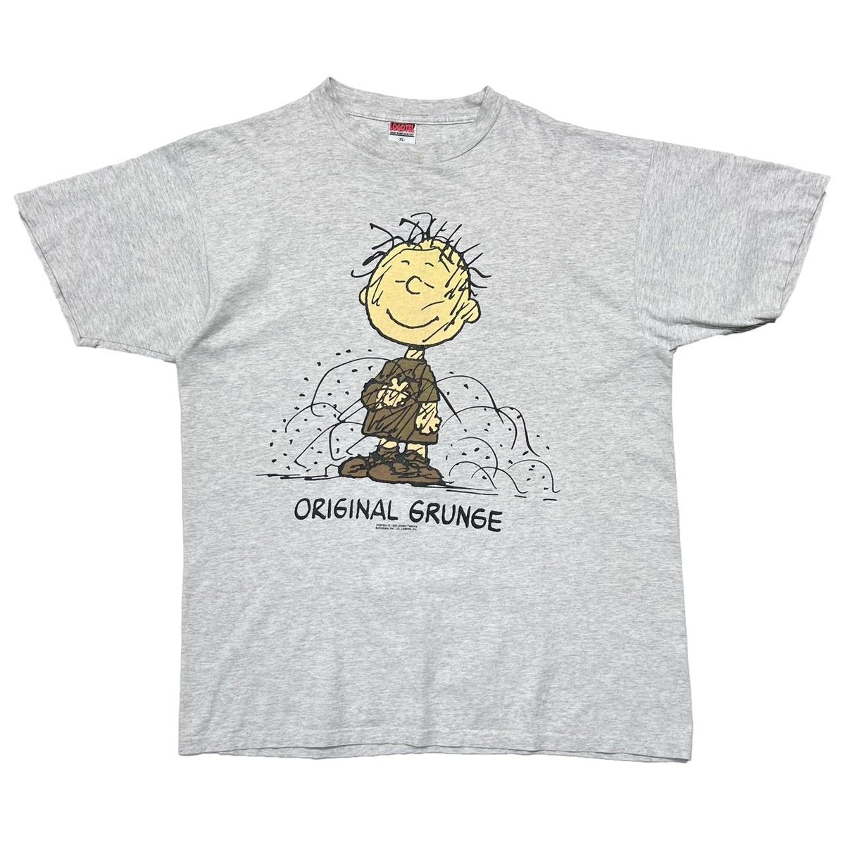 PEANUTS ORIGINAL GRUNGE GREY XL 5430