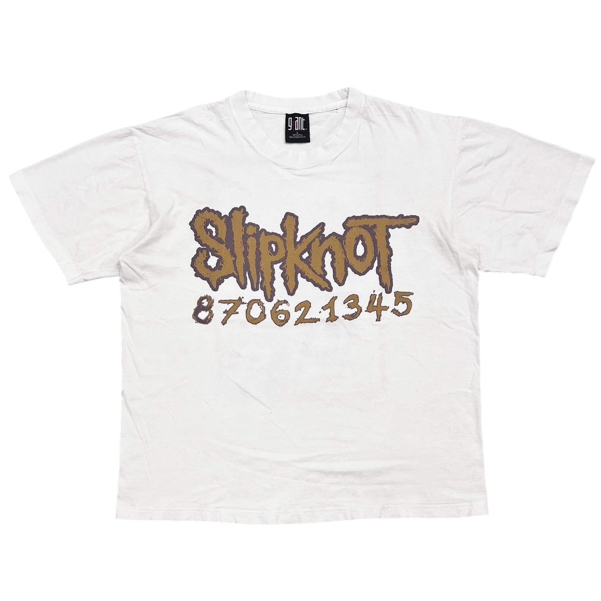 Slipknot 2000 FRONT TEXT BACK 8 COREY WHITE GIANT LARGE 7004