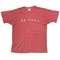 FRIENDS 1995 EMBROIDERY LOGO FADED RED FRUIT OF THE LOOM XL 6663