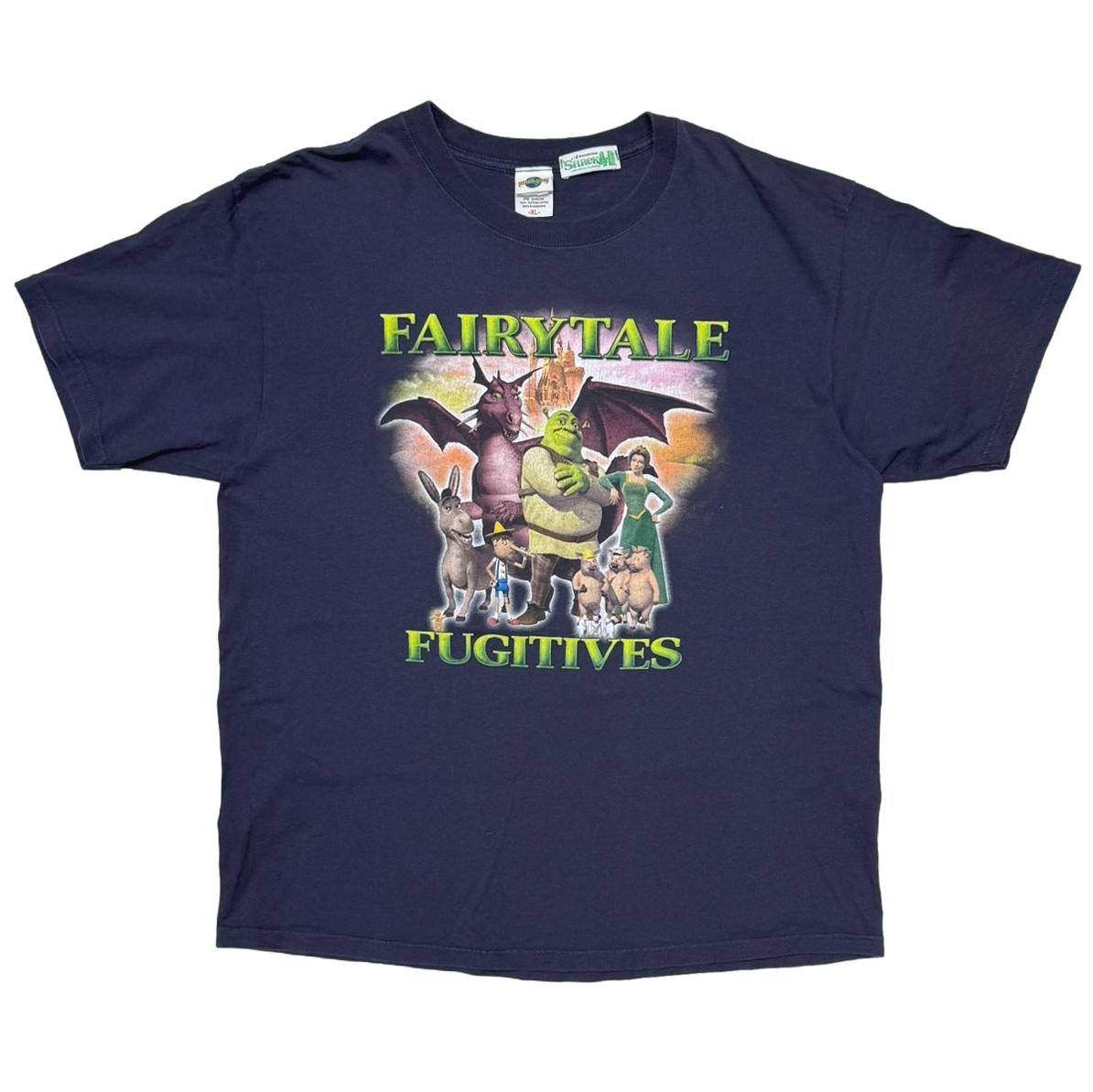 SHREK UNIVERSAL STUDIOS SHREK 4-D NAVY XL 9316