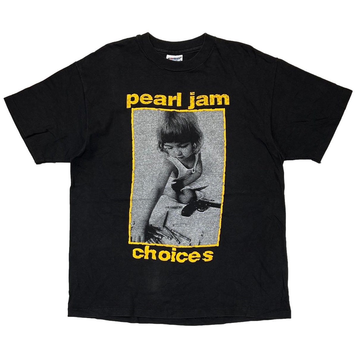 PEARL JAM CHOICES HANES LARGE 7551